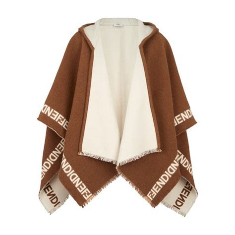 fendi women scarves|Fendi poncho women's.